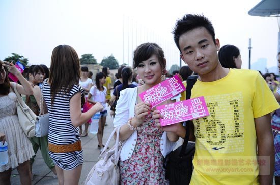 明星学校全体学员应邀成为快女大众评委