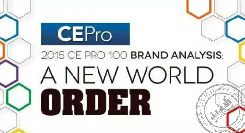 2015 CE Pro 百大品牌排名