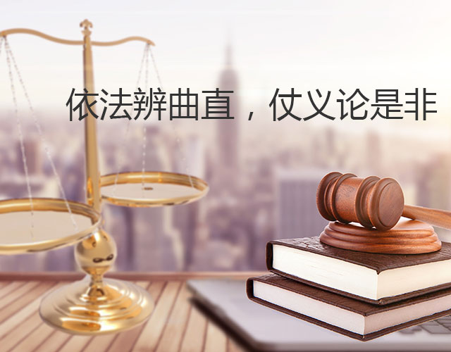 依法辩曲直，仗义论是非