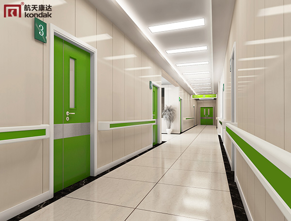 綠色醫院專用門