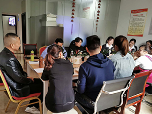 公司副总李朝辉到零陵店巡店指导工作