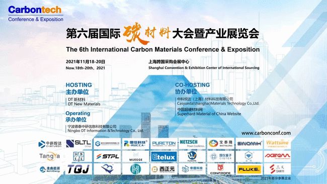Carbontech2021第六屆國際碳材料大會暨產業展覽會