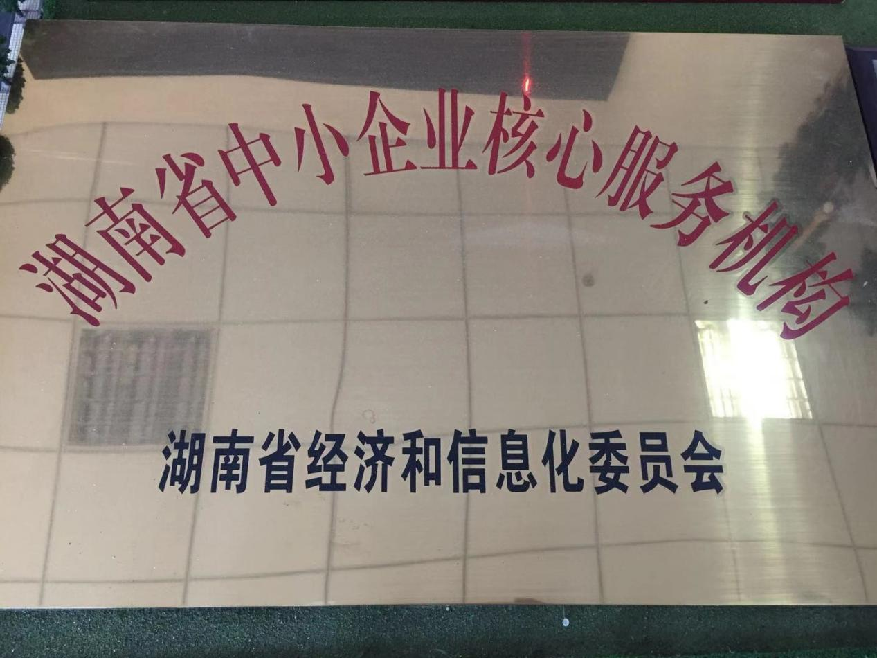 2014年，湖南省中小企业核心服务机构