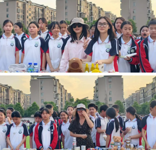 前方高萌！万源初中跳蚤市场开场即王炸！