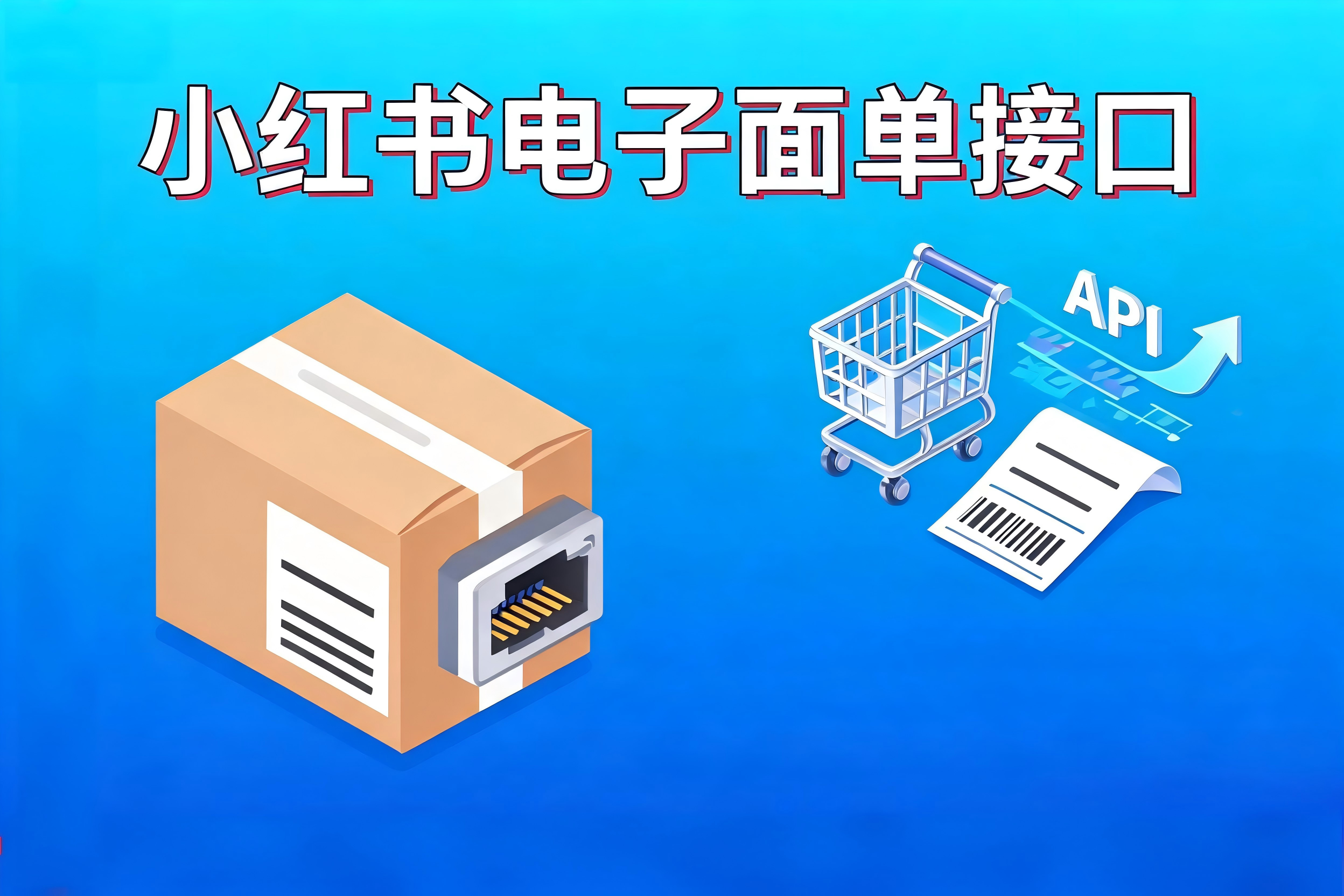 小红书电子面单接口的三层架构设计与全链路调用流程解析