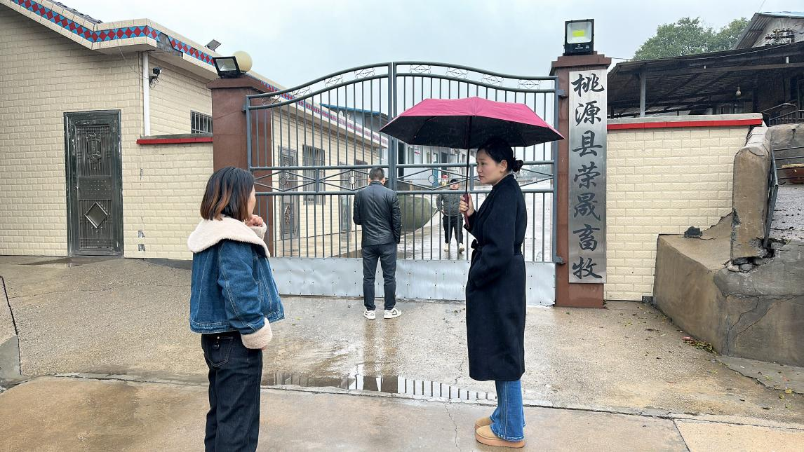 常德德源：在养殖场，写下“金融助农”的春天