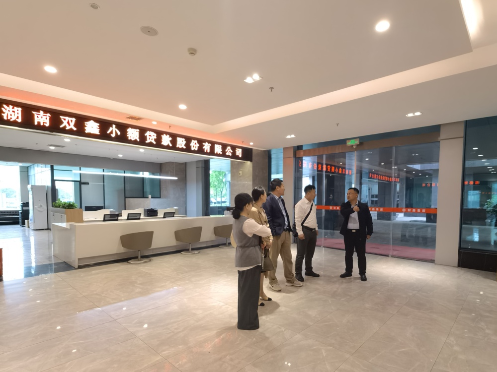湖南双鑫：湖北省普惠小贷、衡阳市财融小贷到访双鑫小贷开展行业交流