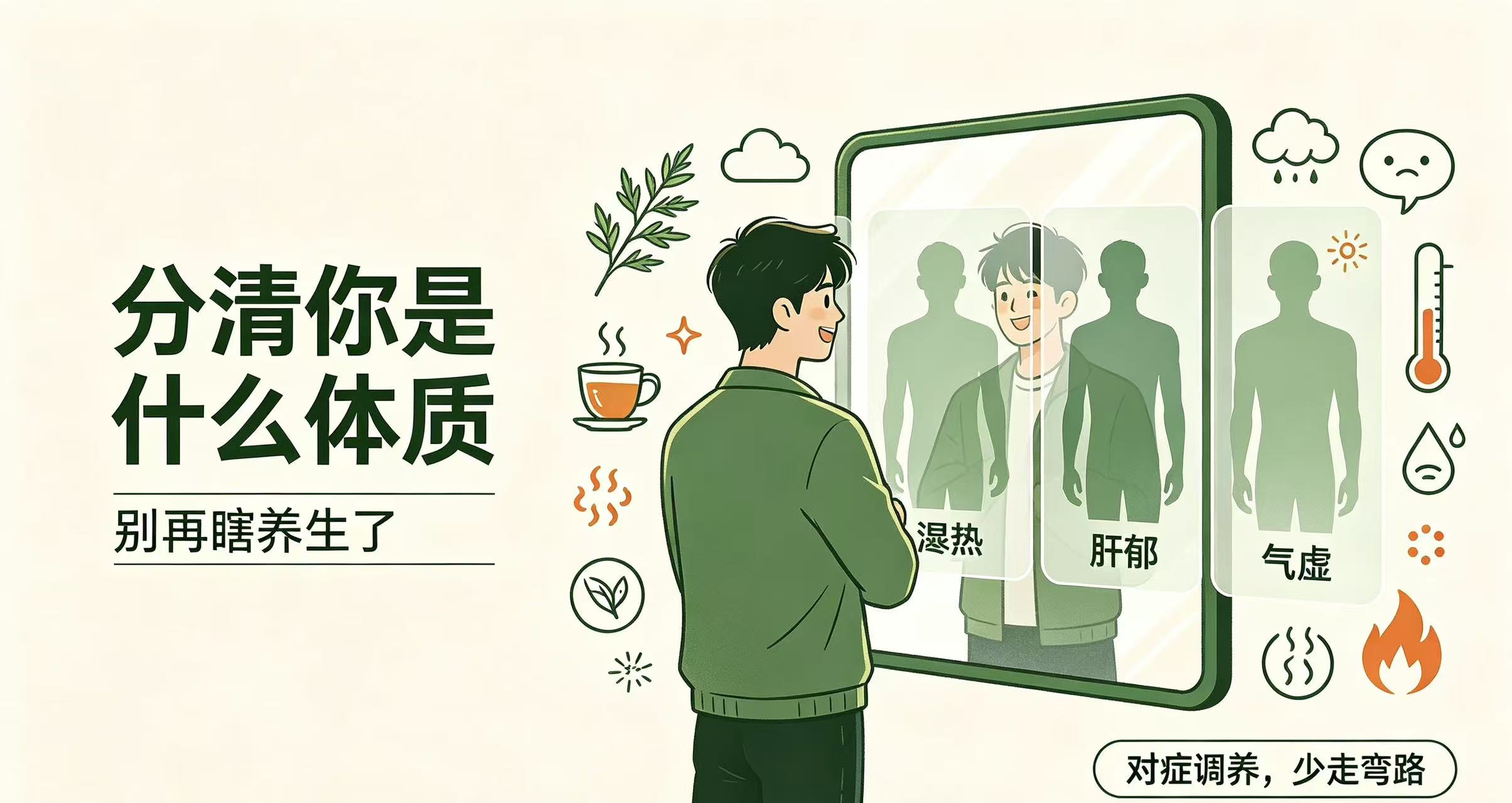 跟风养生越养越虚？先认清自身体质再说
