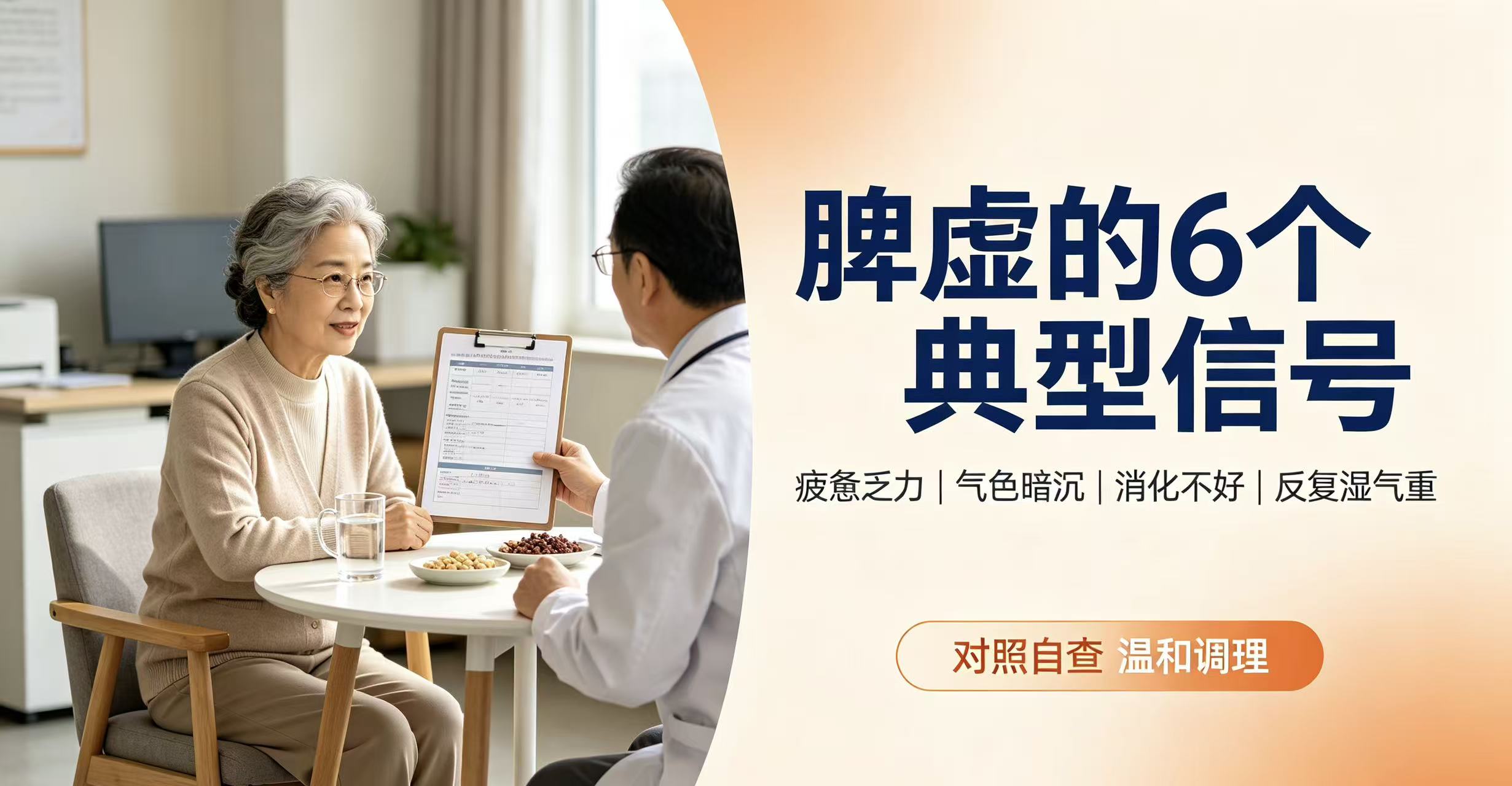 常年湿气重、反复胖？根源在于脾虚，这6点对照自查