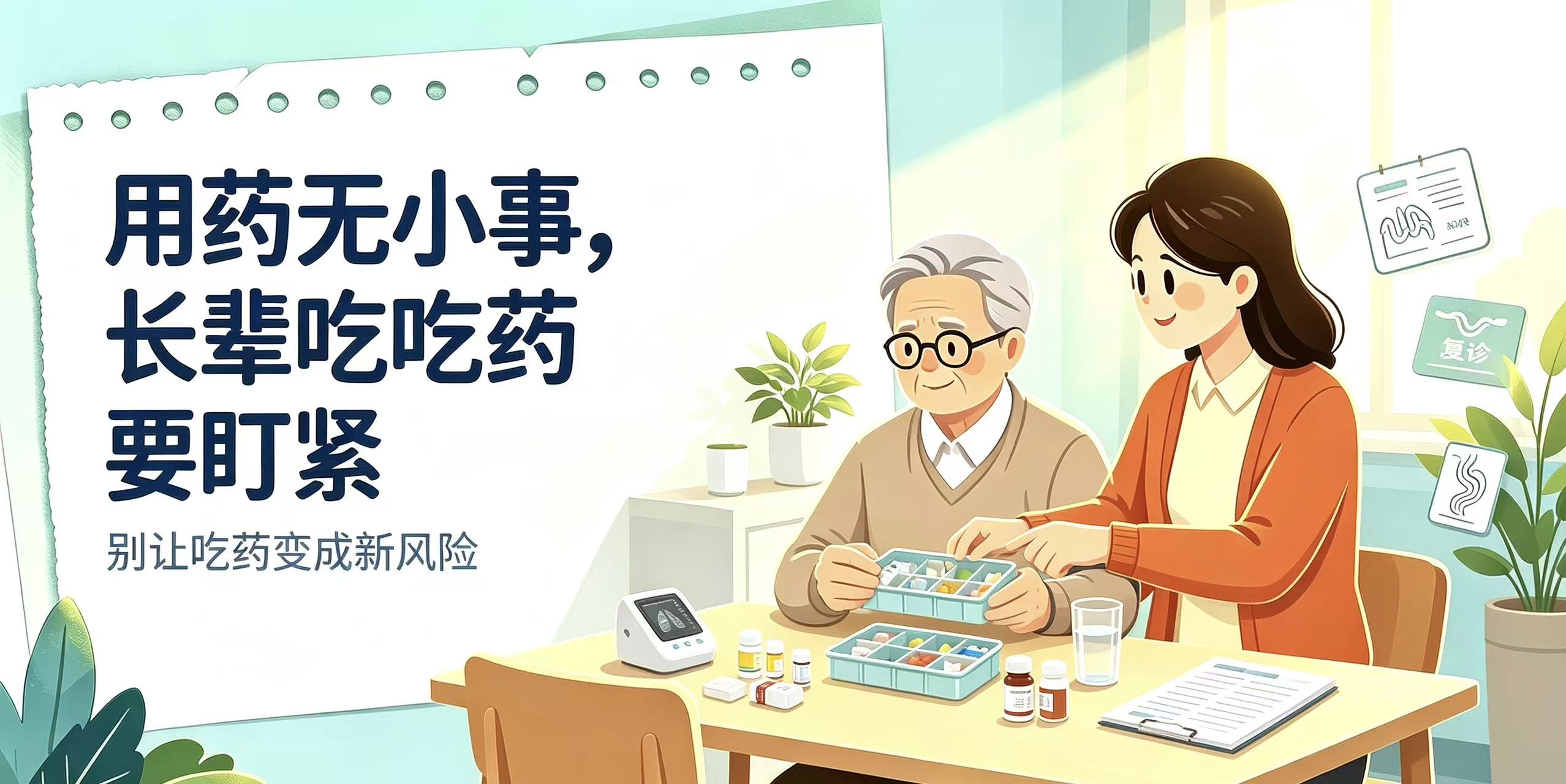 老人吃药千万别乱来！这5个误区，很多家庭都中招
