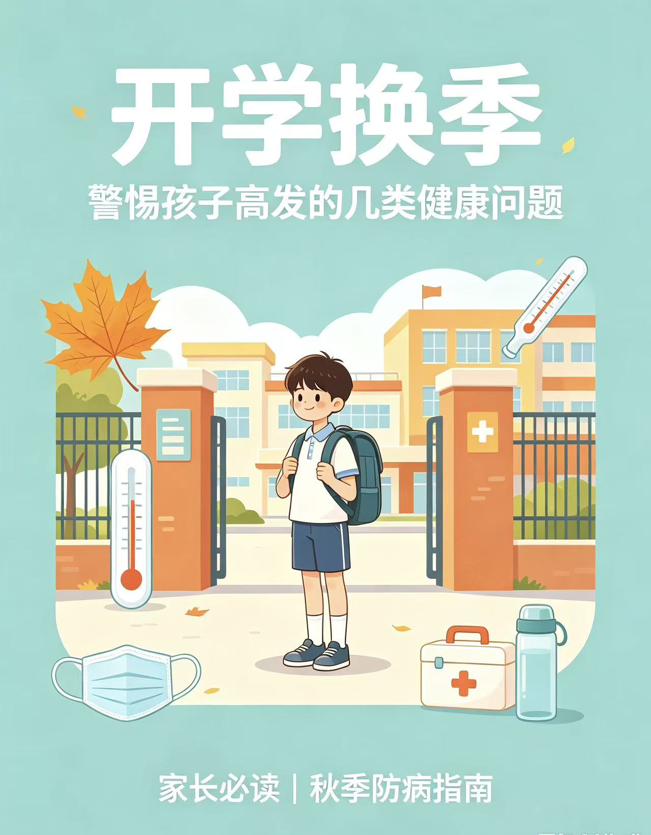 神兽归笼⚠️开学换季娃疯狂中招！家长哭晕