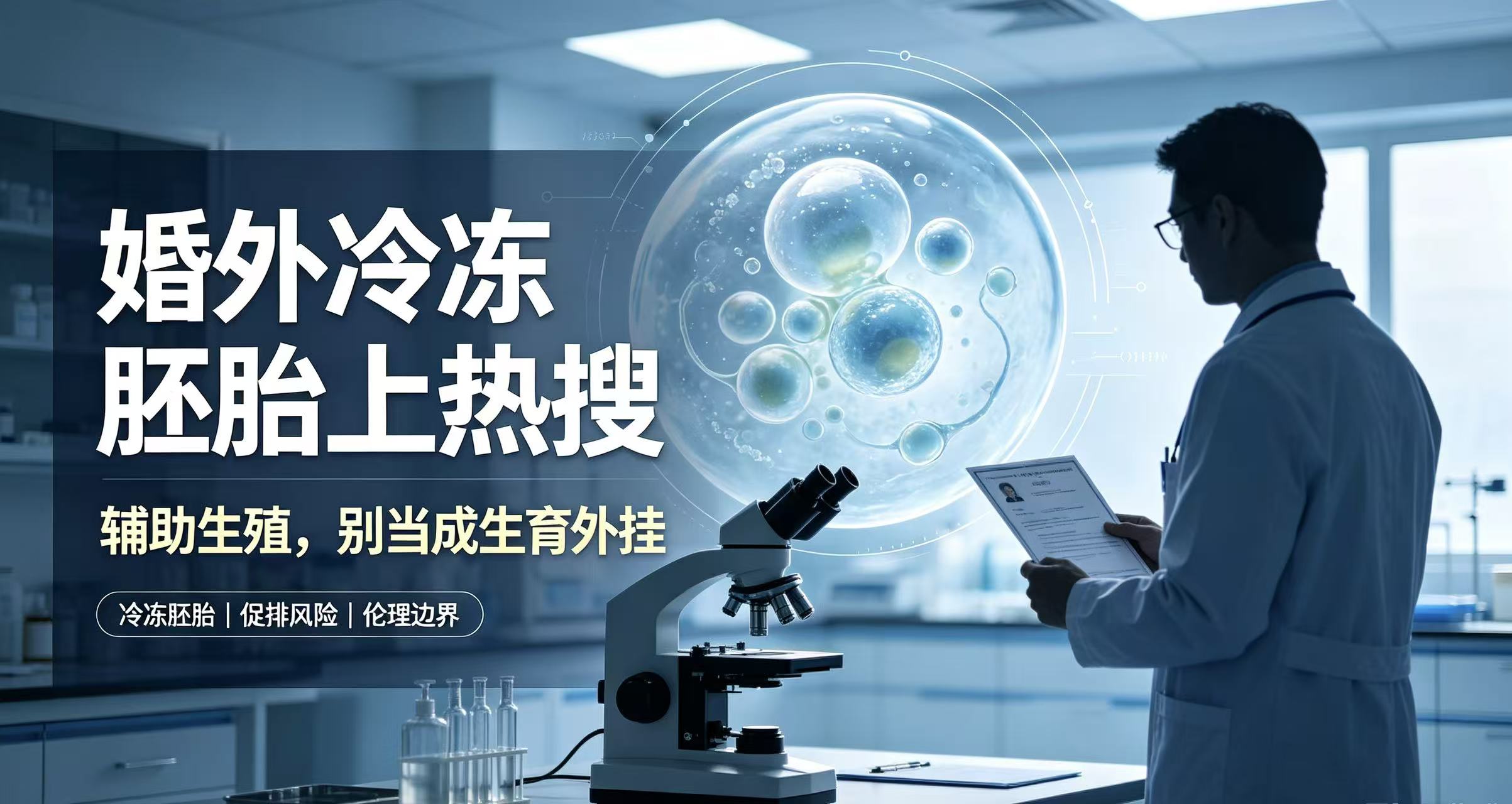 婚外冷冻胚胎上热搜：辅助生殖，别当成生育“外挂”