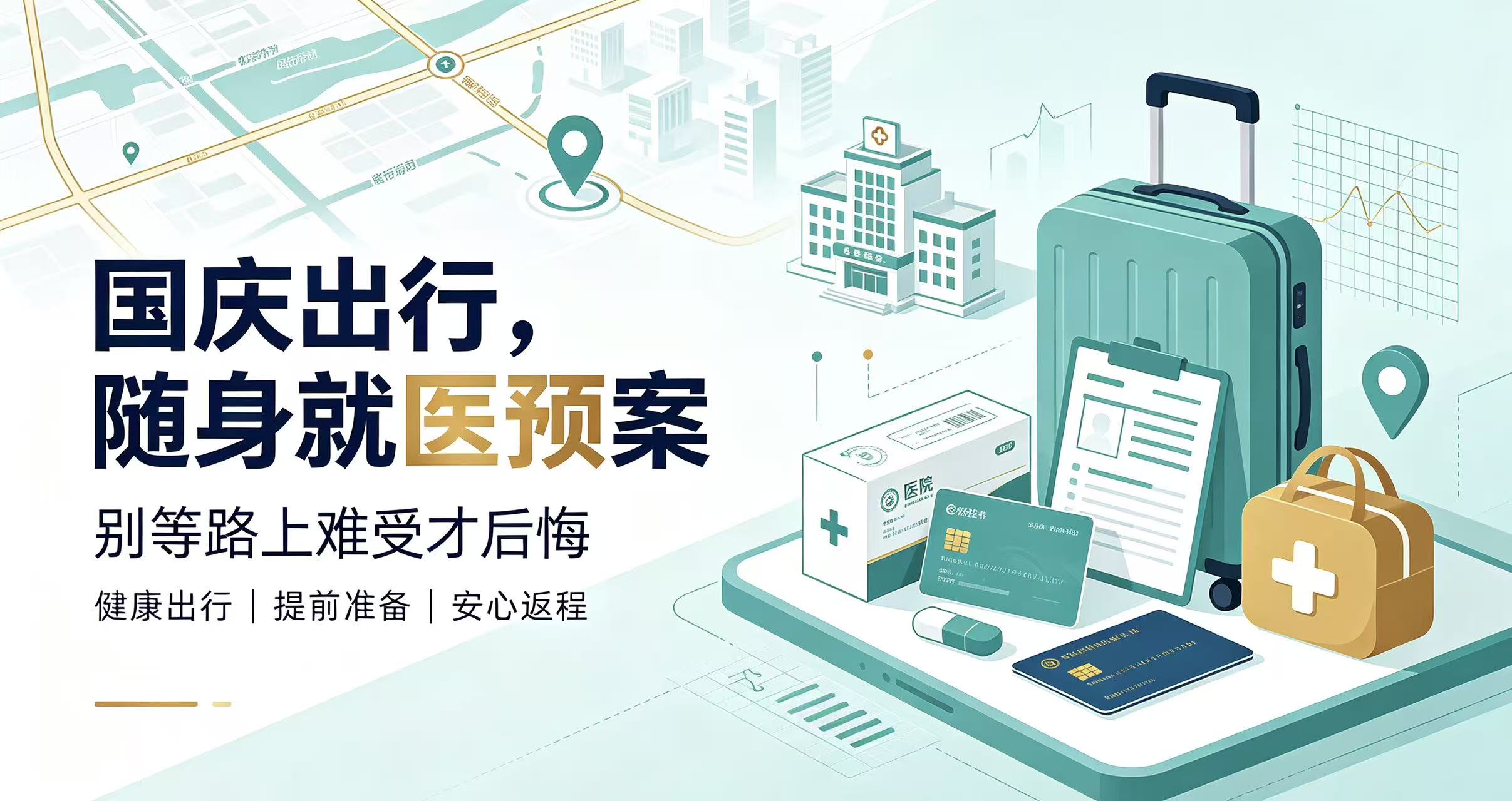 别等路上难受才后悔｜国庆出行，随身“就医预案”请收好
