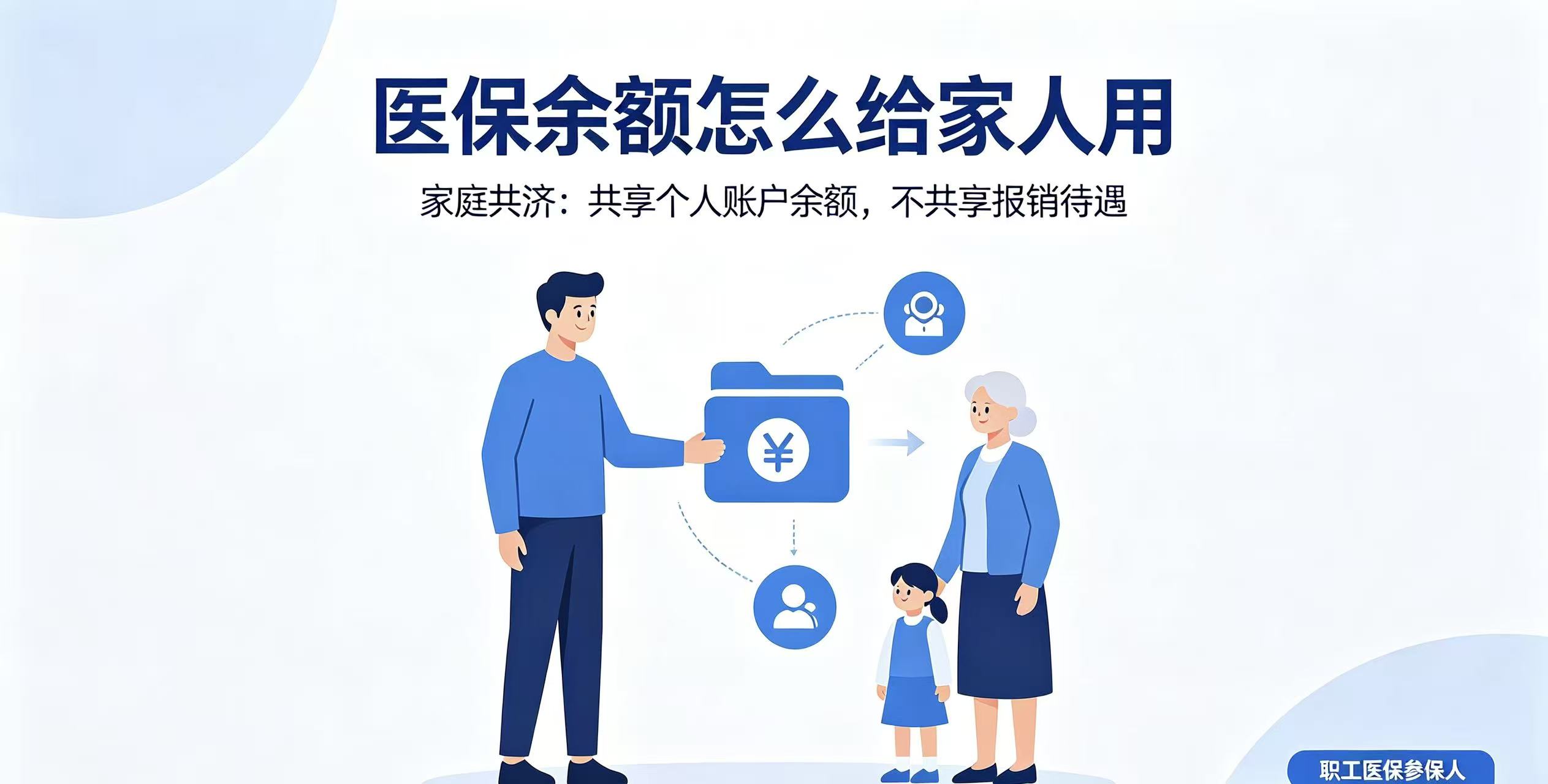 医保余额怎么给家里人用？家庭共济办理和避坑全指南