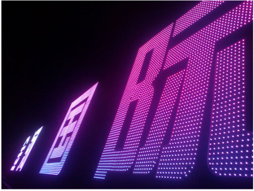 浅谈外露穿孔发光字的打孔制作方法