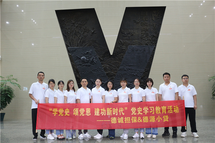 学党史 颂党恩 建功新时代 ——常德德源小额贷款公司开展党史学习教育活动